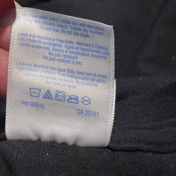 Novelty‎ Shirt Adult Large Blue Patriotic Flag Short Sleeve Gildan USA - Picture 6 of 10